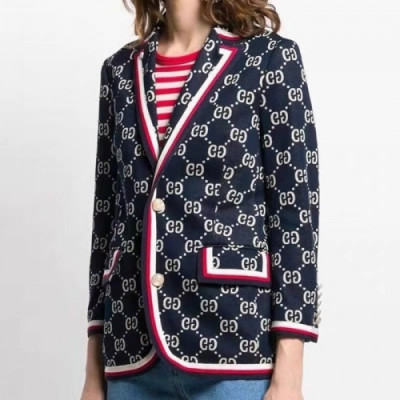 Gucci 2021 Womens Logo Casual  Jackets - 구찌 2021 여성 로고 캐쥬얼 자켓 Guc03549x.Size(s - l).블루