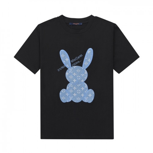 Louis vuitton 2021 Mm/Wm Logo Short Sleeved Tshirts - 루이비통 2021 남/녀 로고 반팔티 Lou02711x.Size(xs - l).블랙