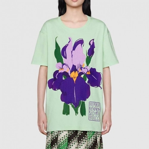 [매장판]Gucci 2021 Mm/Wm Logo Short Sleeved Tshirts - 구찌 2021 남/녀 로고 반팔티 Guc03577x.Size(xs - m).민트