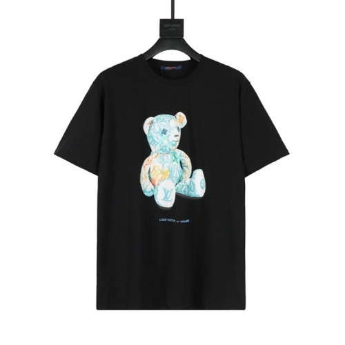 [루이비통]Louis vuitton 2021 Mm/Wm Logo Short Sleeved Tshirts - 루이비통 2021 남/녀 로고 반팔티 Lou02741x.Size(xs - l).블랙