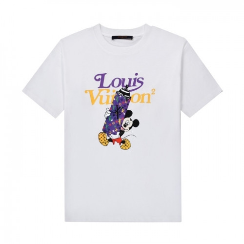 [매장판]Louis vuitton 2021 Mm/Wm Logo Short Sleeved Tshirts - 루이비통 2021 남/녀 로고 반팔티 Lou02750x.Size(s - xl).화이트