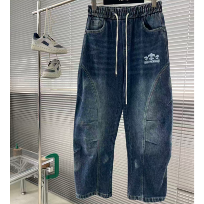 크롬하츠 남성 스웻 데님 팬츠 - Chrom Hearts Mens Sweat Pants - chc0333x