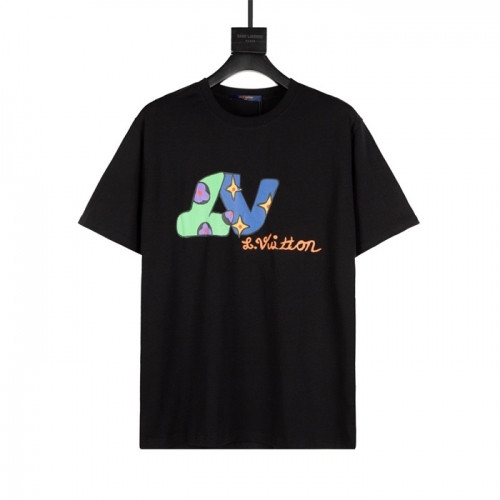 [매장판]Louis vuitton 2021 Mm/Wm Logo Short Sleeved Tshirts - 루이비통 2021 남/녀 로고 반팔티 Lou02765x.Size(xs - l).블랙