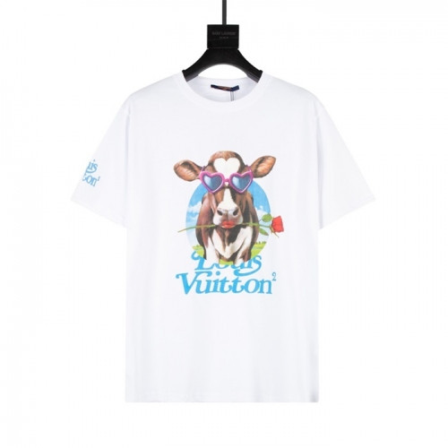 [매장판]Louis vuitton 2021 Mm/Wm Logo Short Sleeved Tshirts - 루이비통 2021 남/녀 로고 반팔티 Lou02766x.Size(xs - l).화이트