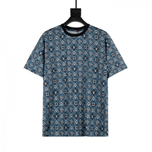 [매장판]Louis vuitton 2021 Mm/Wm Logo Short Sleeved Tshirts - 루이비통 2021 남/녀 로고 반팔티 Lou02768x.Size(xs - l).블루