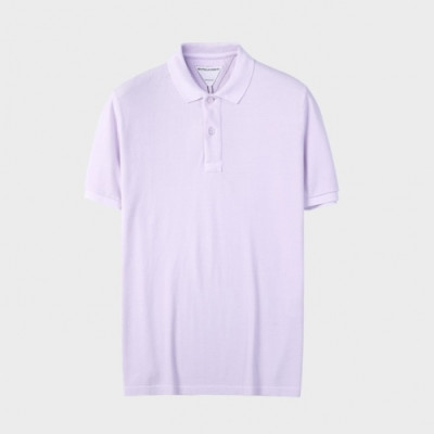Bottega Veneta 2021 Mens Business Polo Short-sleeved Tshirts Purple - 보테가베네타 2021 남성 비지니스 폴로 반팔티 Bot0116x Size(s  - xl) 퍼플