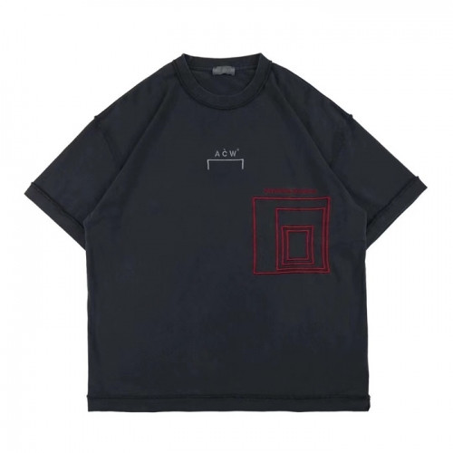 [주문폭주]A-cold-wall 2021 Mm/Wm Logo Printing Cotton Short Sleeved Tshirts Black - 어콜드월 2021 남자 로고 프린팅 코튼 반팔티 Acw0042x Size(m - xl) 블랙