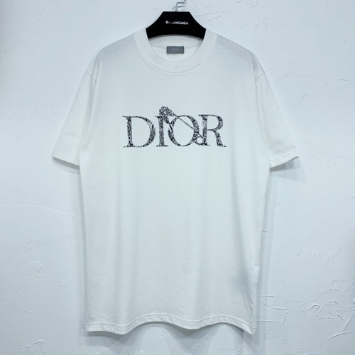 Dior  Mm/Wm Casual Crew-neck Short Sleeved Tshirts White - 디올 2021 남/녀 캐쥬얼 크루넥 반팔티 Dio01220x Size(s - xl) 화이트