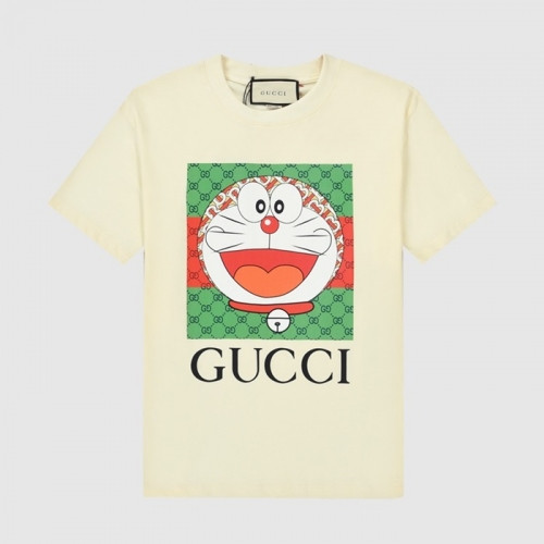 Gucci  Mm/Wm Logo Short Sleeved Tshirts Ivory - 구찌 2021 남/녀 로고 반팔티 Guc03657x Size(s - l) 아이보리