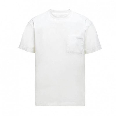 Prada  Mens Basic Logo Short Sleeved Tshirts Black - 프라다 2021 남성 베이직 로고 폴로 반팔티 Pra02241x Size(s - 2xl) 화이트