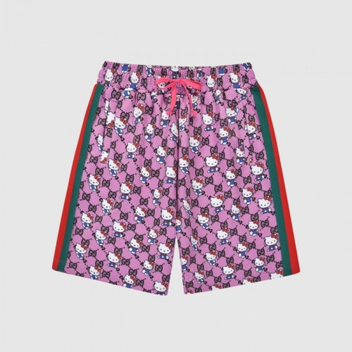 Gucci  Mens Initial Logo Vintage Casual Half Pants Pink - 구찌 2021 남성 이니셜 로고 빈티지 캐쥬얼 반바지 Guc03685x Size(s - l) 핑크