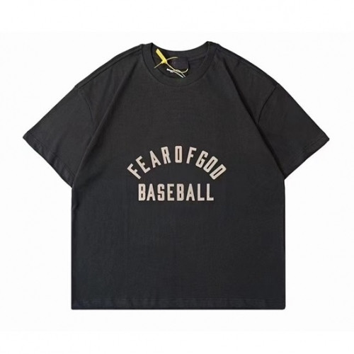 Fear of god  Mm/Wm Minimal Cotton Short Sleeved Tshirts Black - 피어오브갓 2021 남/녀 미니멀 코튼 반팔티 Fea0270x Size(s - xl) 블랙