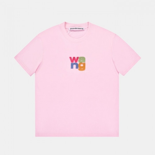 Alexsander Wang   Mm/Wm Logo Short Sleeved Tshirts Pink - 알렉산더왕 2021 남/녀 로고 반팔티 Alw0162x Size(xs - l) 핑크