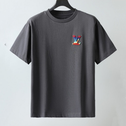 Louis vuitton  Mm/Wm Logo Short Sleeved Tshirts charcoal - 루이비통 2021 남/녀 로고 반팔티 Lou02833x Size(s - xl) 차콜