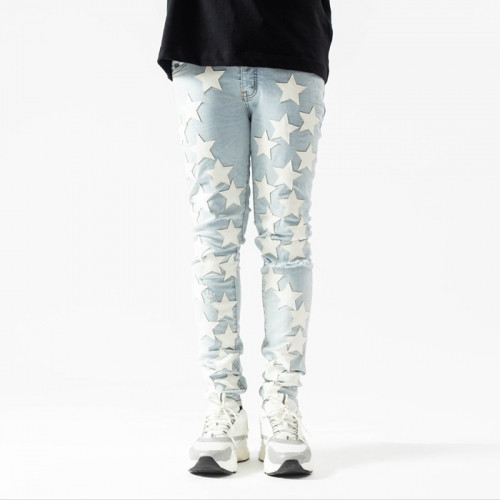 Amiri  Mens Trendy Denim Pants Blue - 아미리 2021 남성 트렌디 데님 팬츠 Ami0194x Size(29 - 38) 블루