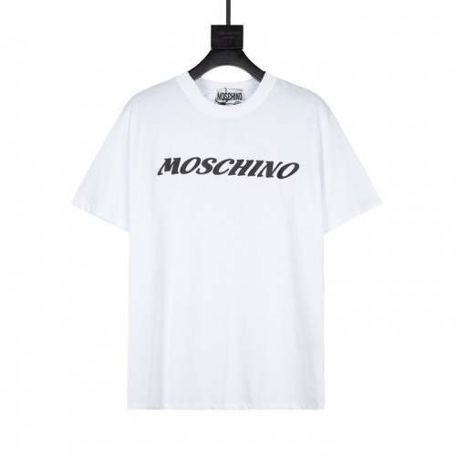Moschino  Mm/Wm Logo Cotton Short Sleeved Tshirts White - 모스키노 2021 남/녀 로고 코튼 반팔티 Mos0164x Size(xs - l) 화이트