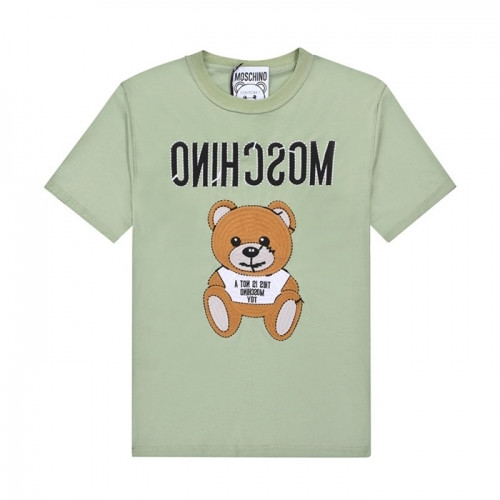 Moschino  Mm/Wm Logo Cotton Short Sleeved Tshirts Mint - 모스키노 2021 남/녀 로고 코튼 반팔티 Mos0167x Size(s - l) 민트