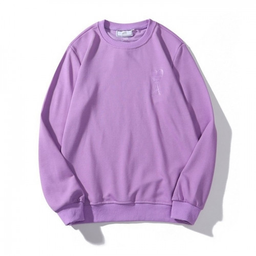 Ami Mens Logo Casual Cotton Man-to-man Purple - 아미 2021 남성 로고 코튼 맨투맨 Ami0129x Size(m - 2xl) 퍼플