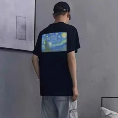 Fear of god  Mm/Wm Minimal Cotton Short Sleeved Tshirts Black - 피어오브갓 2021 남/녀 미니멀 코튼 반팔티 Fea0275x Size(s - xl) 블랙