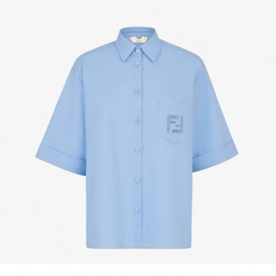 Fendi Womens Trendy Tshirts - 펜디 여성 트렌디 코튼 셔츠 - fen975x