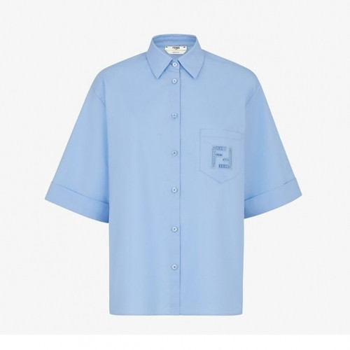 Fendi Womens Trendy Tshirts - 펜디 여성 트렌디 코튼 셔츠 - fen975x