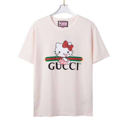 Gucci  Mm/Wm Logo Short Sleeved Tshirts Ivory - 구찌 2021 남/녀 로고 반팔티 Guc03780x Size(xs - l) 아이보리