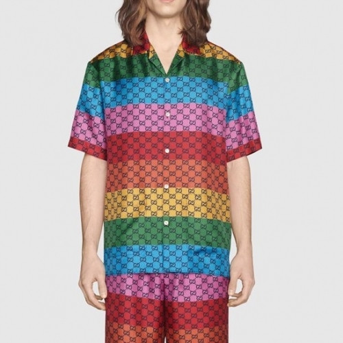 Gucci  Mm/Wm Casual Short-sleeved Tshirts Blue - 구찌 2021 남/녀 캐쥬얼 코튼 셔츠 Guc03783x Size(s - xl) 블루
