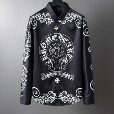 Chrome Hearts Mens Casual Tshirts - 크롬하츠 남성 캐쥬얼 셔츠 - chr369x