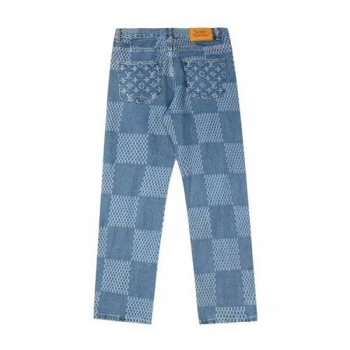 Louis vuitton  Mens Monogram Casual Pants Blue - 루이비통 2022 남성 모노그램 캐쥬얼 팬츠 Lou02967x Size(29 - 38) 블루