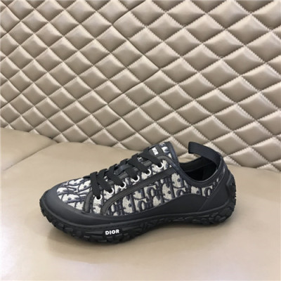 Dior 2021 Men's Canvas Sneakers,DIOS0412 - 디올 2021 남성용 캔버스 스니커즈,Size(240-270),블랙