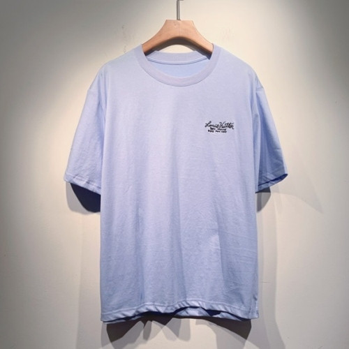 Louis vuitton  Mm/Wm Logo Short Sleeved Tshirts Purple - 루이비통 2021 남/녀 로고 반팔티 Lou02994x Size(s - 2xl) 퍼플