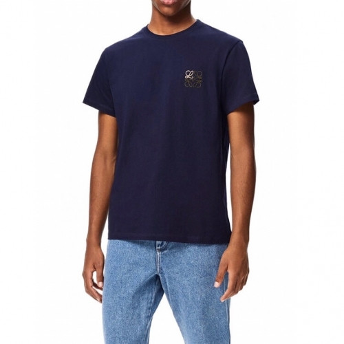 Loewe  Mens Smile Short Sleeved Tshirts Navy - 로에베 2021 남성 폴로 반팔티 Loe0444x Size(s - 2xl) 네이비