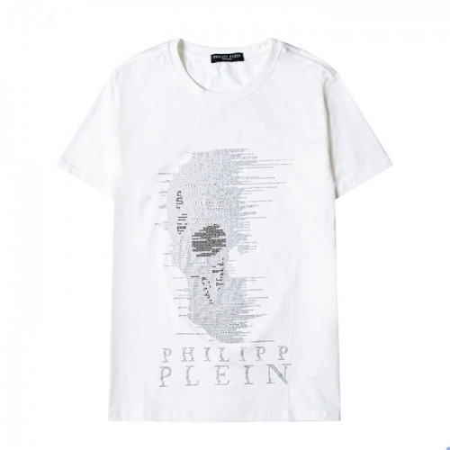 Philipp Plein Mens Logo Cotton Short Sleeved Tshirts White - 필립플레인 2021 남성 로고 코튼 반팔티 Phi0141x Size(s - 2xl) 화이트
