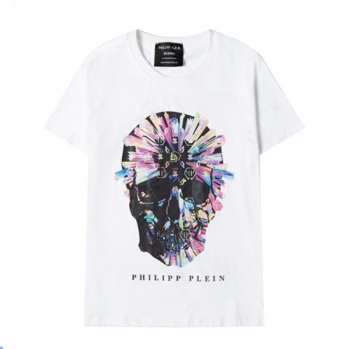 Philipp Plein Mens Logo Cotton Short Sleeved Tshirts White - 필립플레인 2021 남성 로고 코튼 반팔티 Phi0143x Size(s - 2xl) 화이트