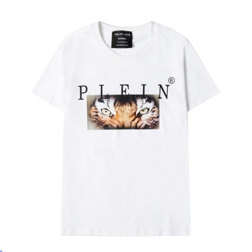 Philipp Plein Mens Short Sleeved Tshirts White - 필립플레인 2021 남성 로고 코튼 반팔티 Phi0148x Size(s - 2xl) 화이트