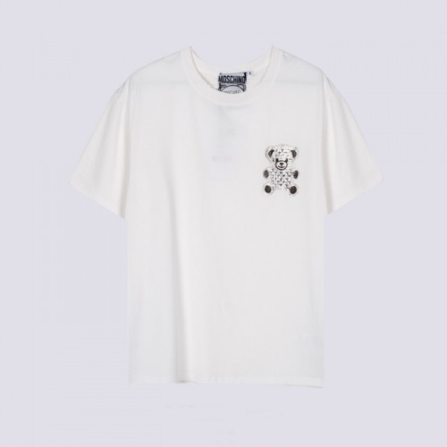 Moschino  Mm/Wm Logo Cotton Short Sleeved Tshirts White - 모스키노 2021 남/녀 로고 코튼 반팔티 Mos0169x Size(s - 2xl) 화이트