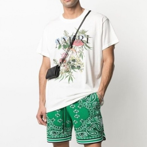 Amiri Mens Casual Denim Half Pants Green - 아미리 2021 남성 캐쥬얼 데님 반바지 Ami0230x Size(s - 2xl) 그린