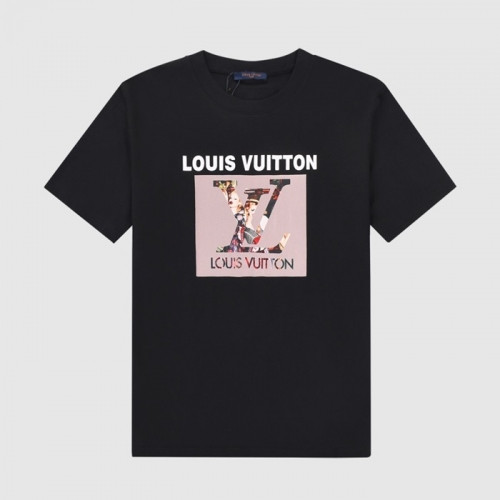 Louis vuitton  Mm/Wm Logo Short Sleeved Tshirts Black - 루이비통 2021 남/녀 로고 반팔티 Lou03342x Size(xs - l) 블랙