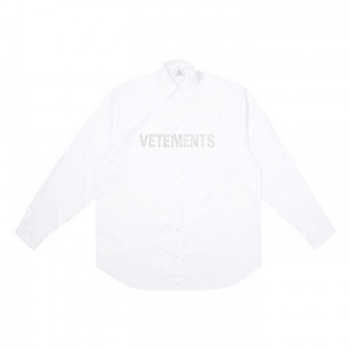 Vetements Unisex Logo Cotton Short Sleeved Oversize Tshirts - 베트멍 2021 남/녀 로고 코튼 오버사이즈 셔츠 Vet0166x Size(s - l) 화이트
