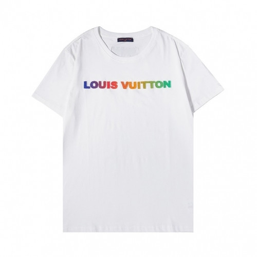 Louis vuitton  Mm/Wm Logo Short Sleeved Tshirts White - 루이비통 2021 남/녀 로고 반팔티 Lou03448x Size(s - 2xl) 화이트