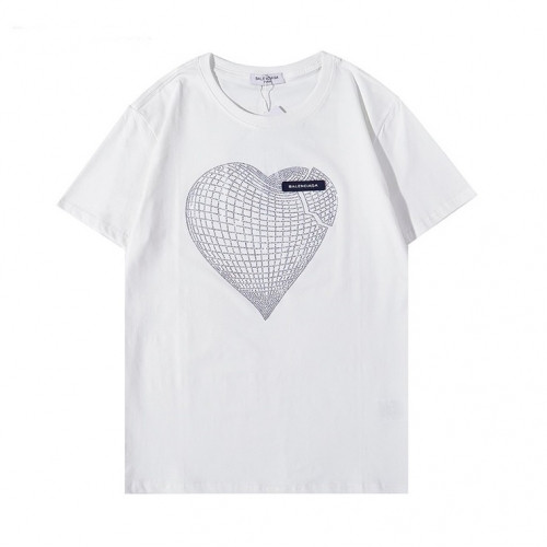 [매장판]Balenciaga  Mm/Wm Logo Cotton Short Sleeved Tshirts White - 발렌시아가 2021 남/녀 로고 코튼 반팔티 Bal01141x Size(s - 2xl) 화이트