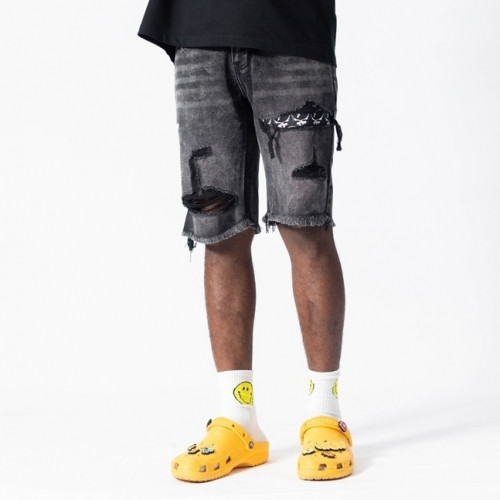Amiri Mens Casual Denim Half Pants Black - 아미리 2021 남성 캐쥬얼 데님 반바지 Ami0257x Size(29 - 40) 블랙