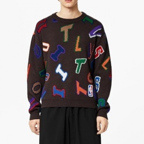 Louis vuitton  Mens Casual Wool Sweaters Black - 루이비통 2021 남성 캐쥬얼 울 스웨터 Lou03452x Size(xs - l) 블랙