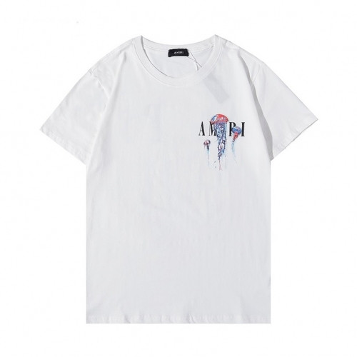 Amiri Mm/Wm Logo Cotton Short Sleeved Tshirts White - 아미리 2021 남/녀 로고 코튼 반팔티 Ami0268x Size(m- 2xl) 화이트