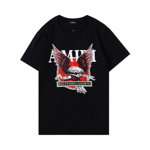 Amiri Mm/Wm Logo Cotton Short Sleeved Tshirts Black - 아미리 2021 남/녀 로고 코튼 반팔티 Ami0269x Size(m - 2xl) 블랙