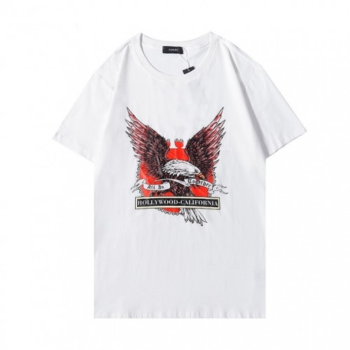 Amiri Mm/Wm Logo Cotton Short Sleeved Tshirts White - 아미리 2021 남/녀 로고 코튼 반팔티 Ami0270x Size(m- 2xl) 화이트