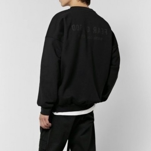 Fear of god  Mens Minimal Cotton Tshirts Black - 피어오브갓 2021 남성 미니멀 코튼 긴팔티 Fea0322x Size(s - xl) 블랙
