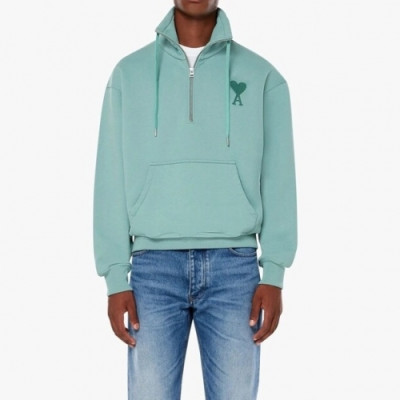 Ami Mens Logo Casual Cotton Man-to-man Mint - 아미 2021 남성 로고 코튼 맨투맨 Ami0174x Size(xs - l) 민트