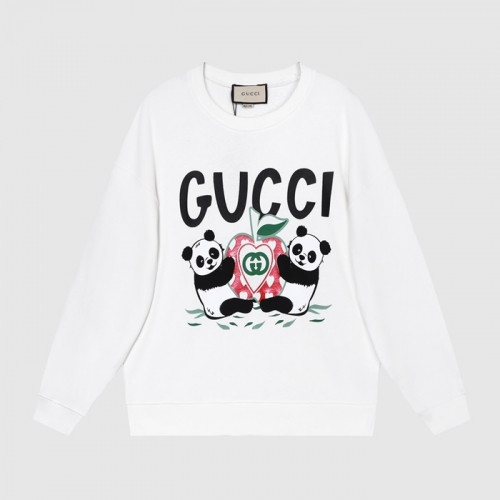 Gucci  Mm/Wm Logo Crew-neck Cotton Tshirts White - 구찌 2021 남/녀 로고 코튼 크루넥 코튼 긴팔티 Guc03976x Size(s - l) 화이트