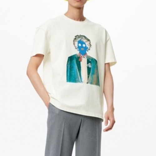 Louis vuitton  Mm/Wm Logo Short Sleeved Tshirts White - 루이비통 2021 남/녀 로고 반팔티 Lou03542x Size(xs - xl) 화이트